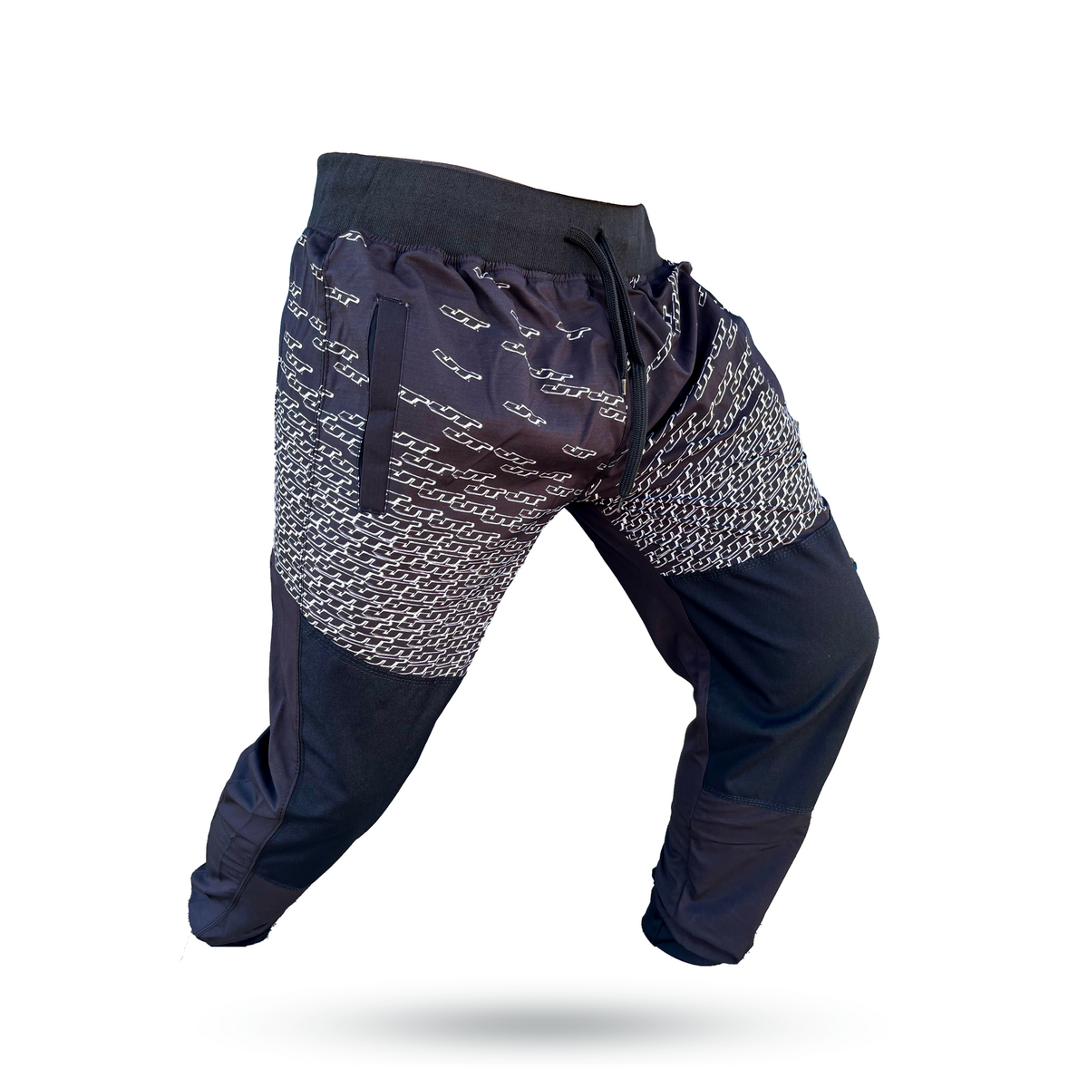 JT SPEEDBALL JOGGER PAINTBALL PANTS RACING BLACK Elite Sports