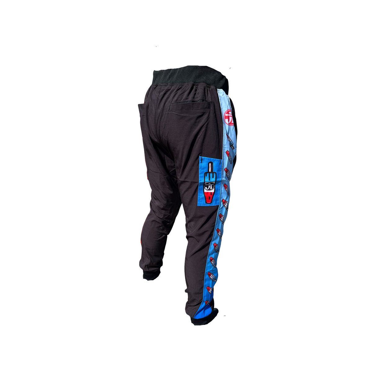 Pantalon De Paintball JT CMDR - Jogger Noir Sticker Bomb - Taille S - Neuf