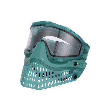JT PROFLEX PAINTBALL MASK LE - BIRTHSTONE SERIES EMERALD w/ CLEAR LENS