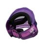 JT PROFLEX PAINTBALL MASK LE - BIRTHSTONE SERIES AMETHYST w/ CLEAR LENS