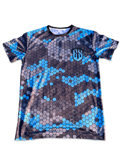 Elite Sports Swarm Shirt: Aqua