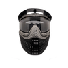 JT PROFLEX PAINTBALL MASK - MISPRINT STONE GRAY BANDANA W/CLEAR LENS & SMOKE LENS