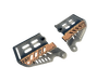 JT PROFLEX DV8 NOTCH EARS: BROWN/SMOKE