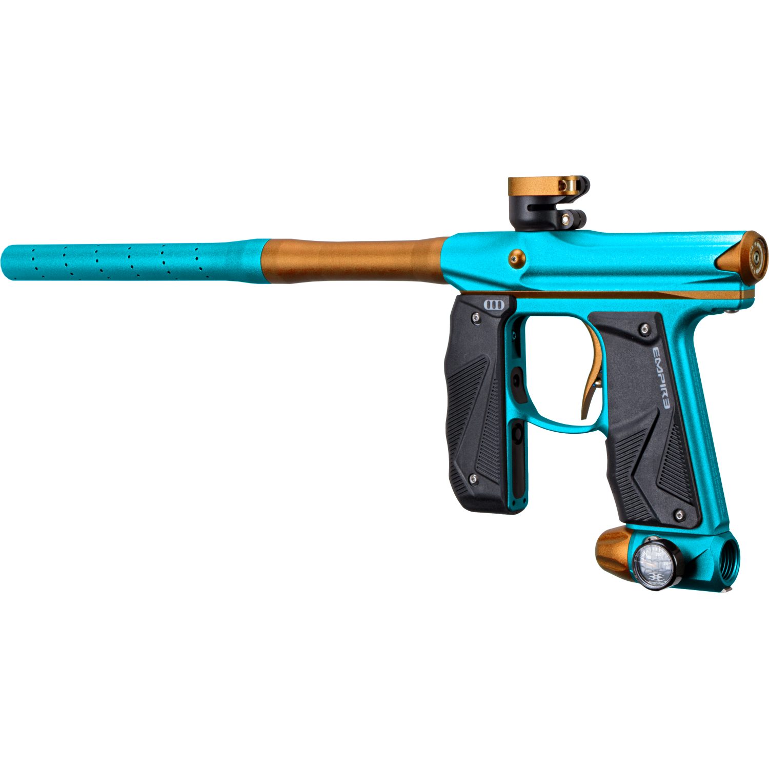 Empire Mini GS Paintball Gun- Dust Aqua/ Dust Orange – Elite