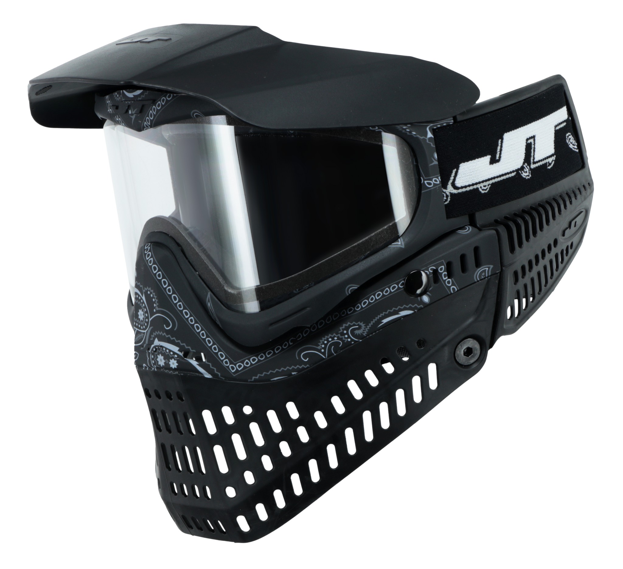 JT Bandana Series Proflex Paintball Mask - Blue w/ Clear and Smoke The –  Kore Outdoor Inc.