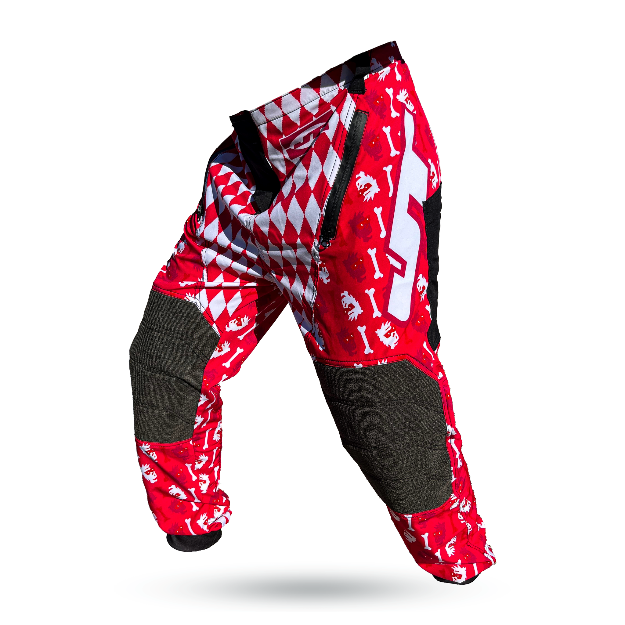 JT TEAM JOGGER PAINTBALL PANTS- BAD BONES RED – Elite Sports