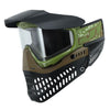JT PROFLEX SE PAINTBALL MASK - OLIVE/BROWN W/CLEAR LENS
