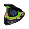 JT PROFLEX PAINTBALL MASK - LIME / COOKIE DOUGH W/ SMOKE LENS