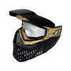 JT PROFLEX PAINTBALL MASK - COOKIE DOUGH/ BLACK  W/ CLEAR LENS