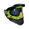 JT PROFLEX PAINTBALL MASK - LIME / COOKIE DOUGH W/ SMOKE LENS