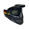 JT PROFLEX PAINTBALL MASK - DARK CAMO/ BLACK  W/ SMOKE LENS