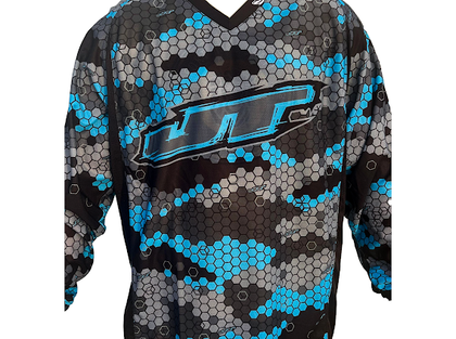 JT Swarm Camo Jersey: Teal