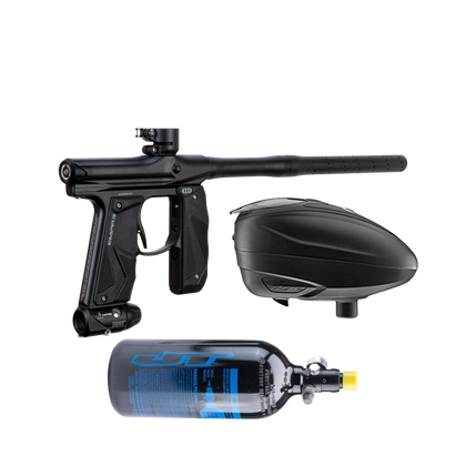 Mini GS Paintball Gun Combo- Dust Black/ Dust Black