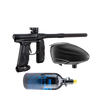 Mini GS Paintball Gun Combo- Dust Black/ Dust Black